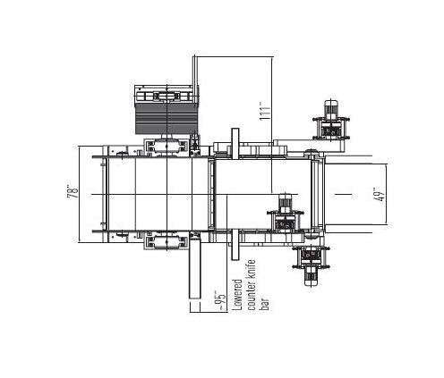 Vecoplan VTH Series Horizontal Drum Chipper - 120 st/hr Capacity - Image 2