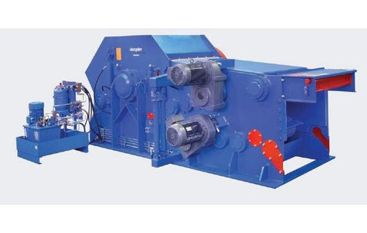 Vecoplan® VTH Series 140 st/hr Horizontal Drum Chipper - Image 1