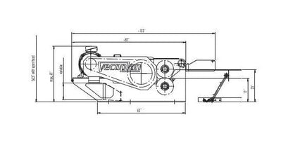 Vecoplan VTH Series 6 st/hr Horizontal Drum Chipper - Image 2