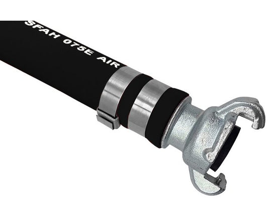 Premium Industrial Rubber Air Hose - General Purpose with Crowfeet Assemblies - Image 1