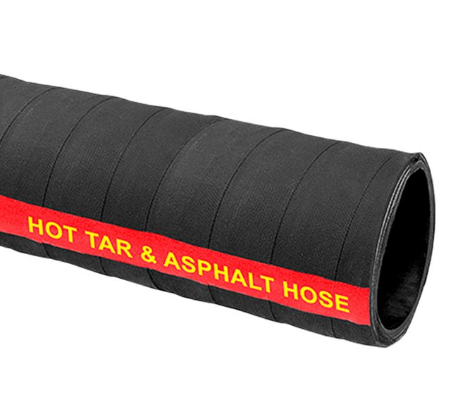 Industrial Hot Tar Hose - 4 Inch Inner Diameter, 150 PSI Pressure, Seal Fast - Image 1