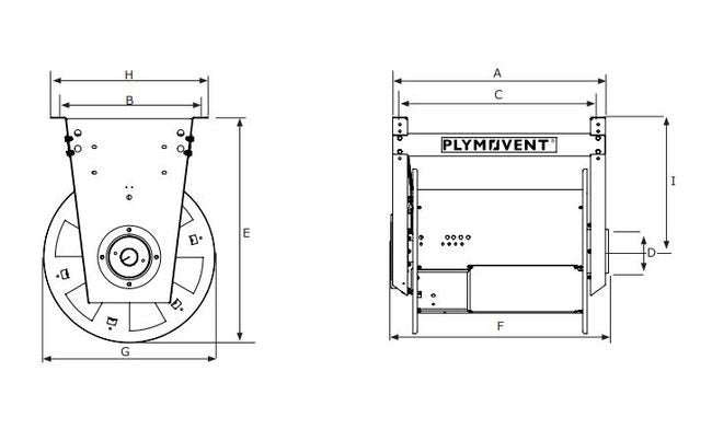SER-650-100* Spring Operated Hose Reel (SER) - Image 3
