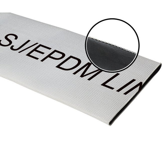 Synthetic EPDM Lined Mill Discharge Hose - 3in x 100ft - Image 1