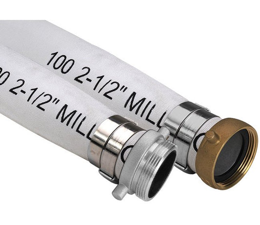 Synthetic SBR Lined Mill Discharge Hose Assembly - Image 1