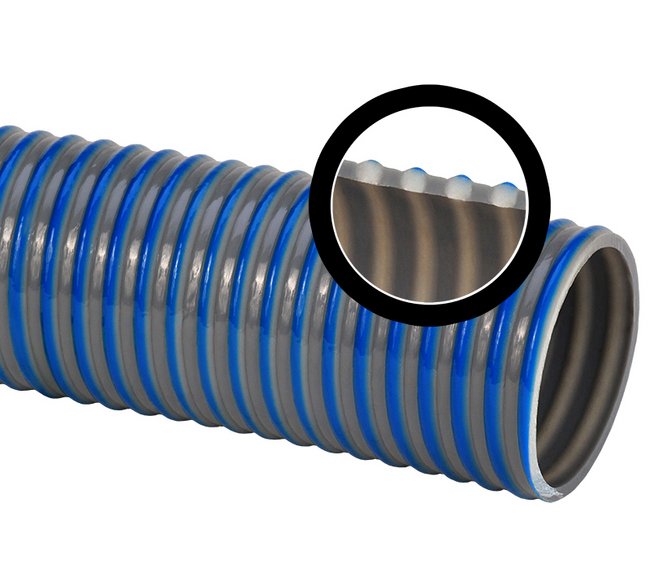 Heavy-Duty PVC Sludge Suction Hose 2" - Image 1