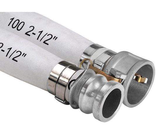 Synthetic Mill Discharge Hose - EPDM Lined - 3in x 50ft - Working Pressure 150psi - Image 1