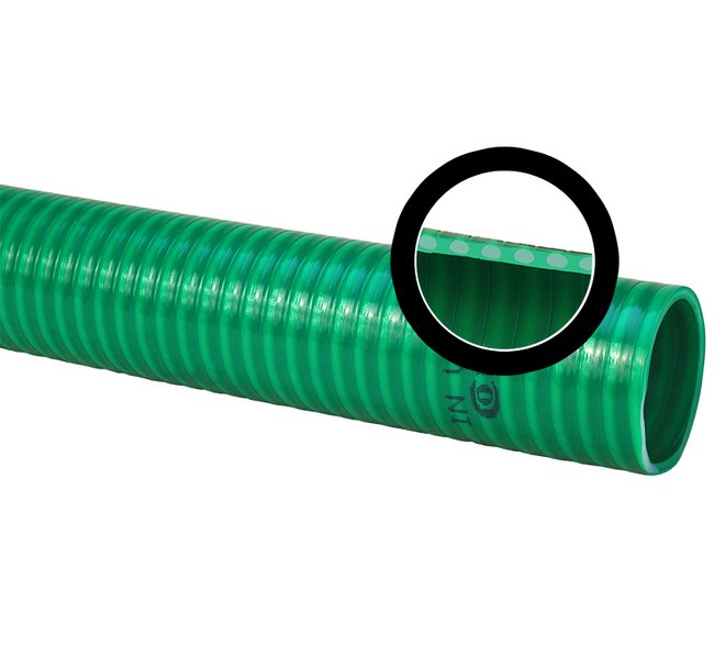 Contitech 1600 Green Suction Hose - 2in x 100ft - Image 1