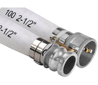 Synthetic Double Jacket Mill Discharge Hose - SBR Lined - 1-1/2 in x 50 ft - 250 psi