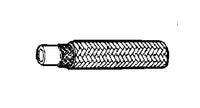 25ft Cotton Covered Push-On Hose