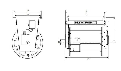 MSHR-1050-100 Motorized Spring-assisted Hose Reel (MSHR) - Image 3