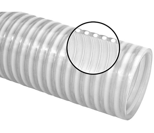 2 Inch Clear PVC Suction Thermoplastic Hose - 100ft - Image 1