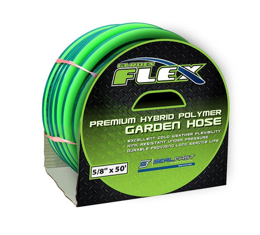 Seal Fast Premium Garden Flex Hybrid Polymer Hose - 5/8 in x 100 ft - Image 1
