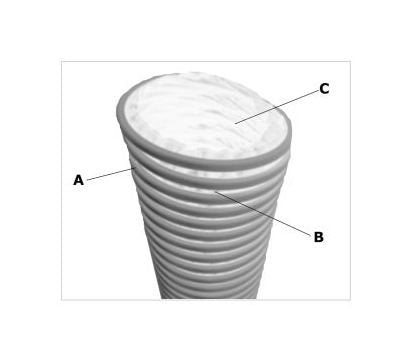 0000110166 50335-1011 Exhaust Gas (EG2) Hose - Image 2