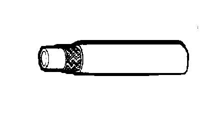 25ft Rubber Covered Push-On Hose - Image 1