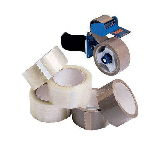 Premium 2x330 Clear Hot Melt Carton Sealing Tape - Image 1