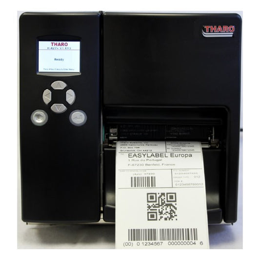 Tharo H-Plus Series 203 dpi Industrial Barcode Label Printer - Image 1