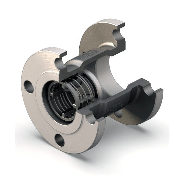 1 Inch HV Style Flanged Check Valve, ASME Class 150, SS/CS Materials - Image 1