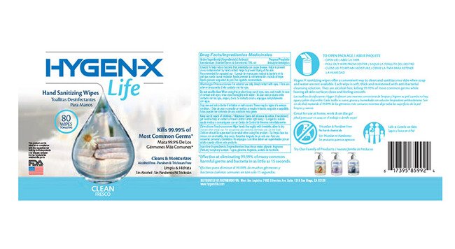 HYGEN-X Antiseptic Disinfectant Cleaning Wipes - Image 16