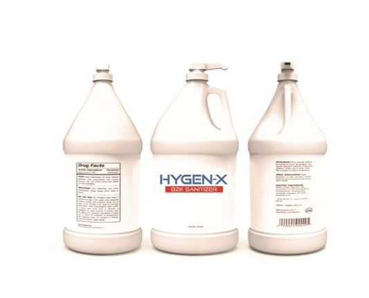 1 gal HYGEN-X BZK Topical Non-Sterile Solution Sanitizer - Image 1