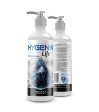 16.9 fl oz HYGEN-X Life Black Ice Gel Hand Santizer