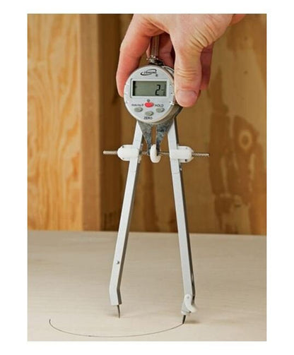 iGaging 0-6 Inch Radius Digital Poly-Fiber Compass Divider - Image 2