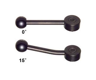 Steel Insert Adjustable Handle - Flat Tension 0Âº and 15Âº - Inch - Image 1