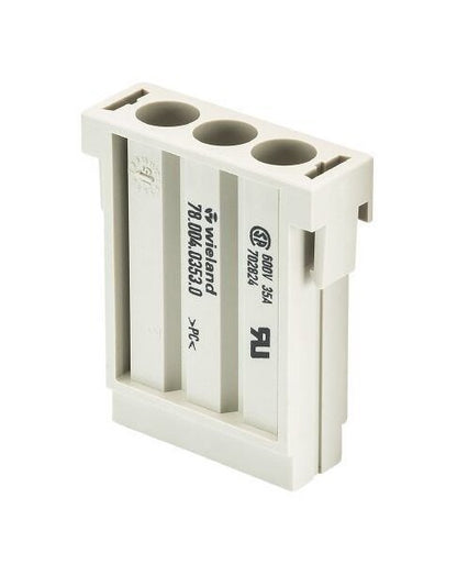 Wieland 3-Pole 630V/40A Modular Connector Female Insert - Image 1