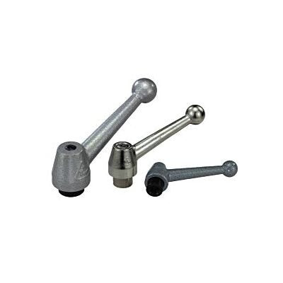 Stainless Steel Adjustable Handles - Female - Metric Thread M8 - Image 1