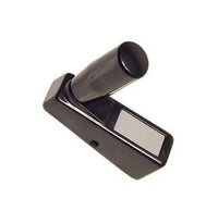 Plastic Balanced Crank Handle with Revolving Handle - Inch, Black
