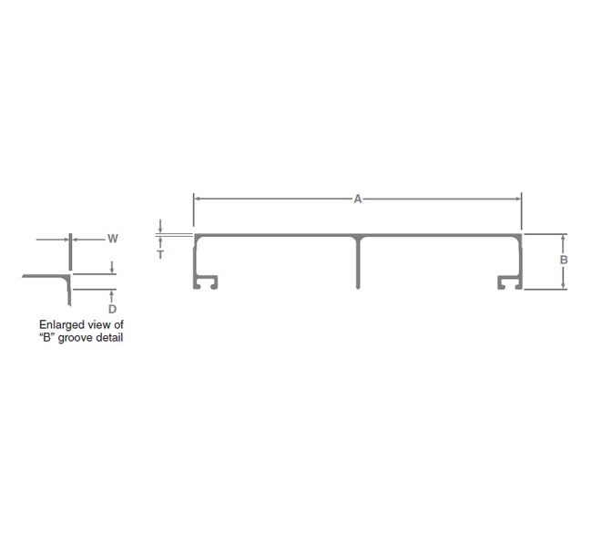 Durable Aluminum Grooved Sign Panels - Image 1