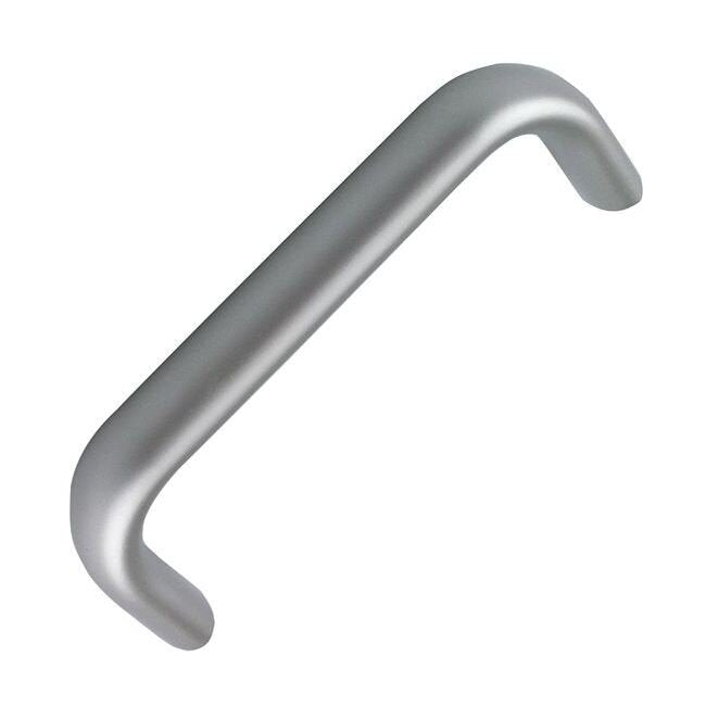 Stainless Steel Oval Grip Threaded Holes Pull Handle - Image 1
