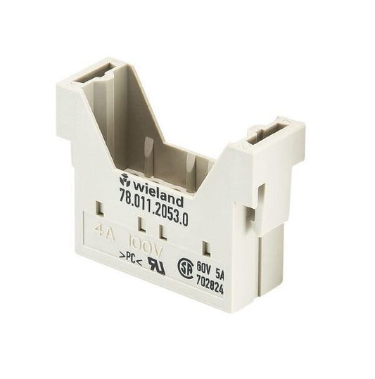 Wieland 1.5 kV Impulse Voltage Pin Insert - 20 Pole Male Connector - Image 1
