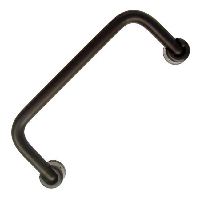 Aluminum Round Grip Folding Pull Handles - Image 1