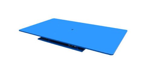 Advance Lifts TM Series 6000 lb Capacity Industrial Standard Duty Manual Turntable - Image 1