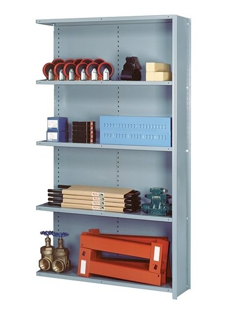 48x12 Industrial Shelving Add-On Unit - Image 1