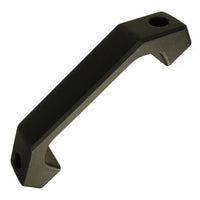 Industrial Nylon Rectangular Grip Pull Handle with Unthreaded Holes - Load-Rated 225 lb