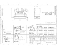 Wieland 40-Pole Aluminum Industrial Multi-Pole Connector Housing