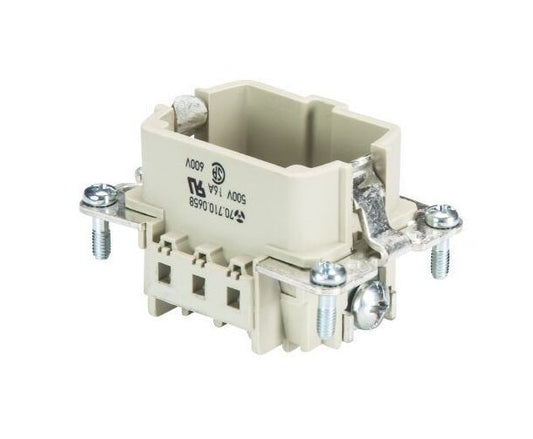 Wieland BAS STC 6 50 Industrial Connector Insert - Image 1