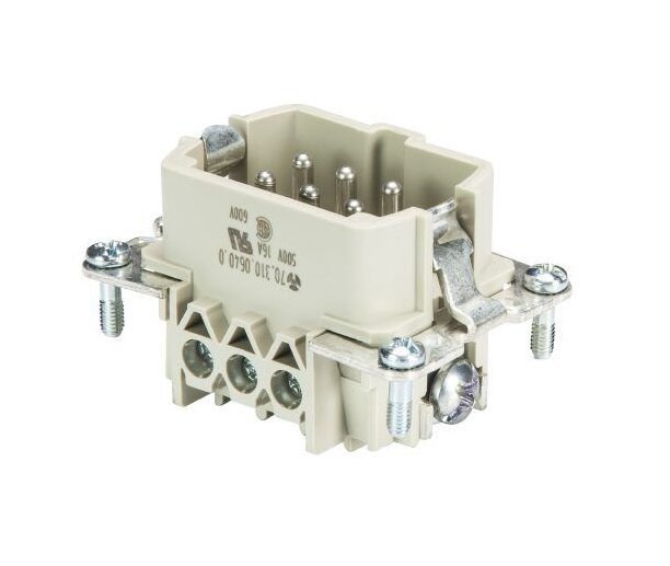 Wieland BAS STS 6 2.5 50 Industrial Connector Insert - Image 1