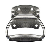 Monroe PMP Oval Grip Weld-On Pull Handle with Nickel Plated Finish