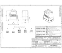 Wieland 6-Pole Heavy-Duty Aluminum Industrial Connector Housing