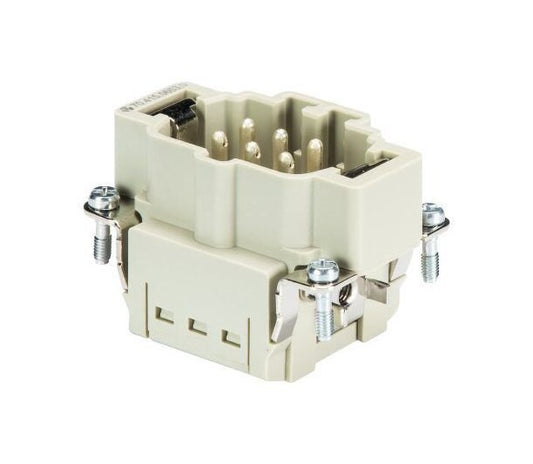 Wieland BAS STP 6 2.5 50 AG Industrial Connector Insert - Male, 6-Poles - Image 1