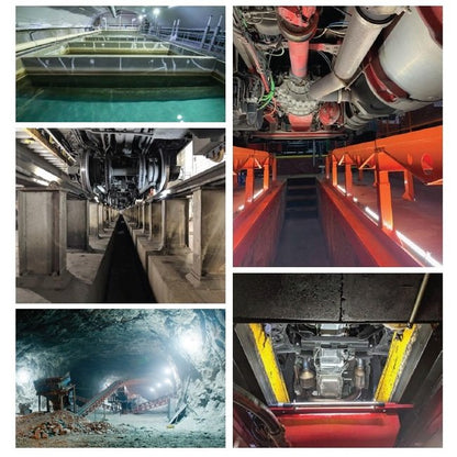 4 Feet (ft), 120 Volt (V) Alternating Current (AC) Voltage Industrial Driverless Light Emitting Diode (LED) Linear Luminaire Light - Image 2