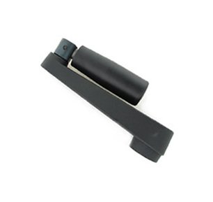 Industrial Aluminum Fold-A-Way Crank Handle - Black (Inch) - Image 1
