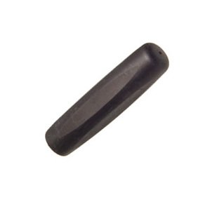 Soft Touch Industrial Handle Sleeve, Matte Gray/Black - 0.71" Diameter - Image 1