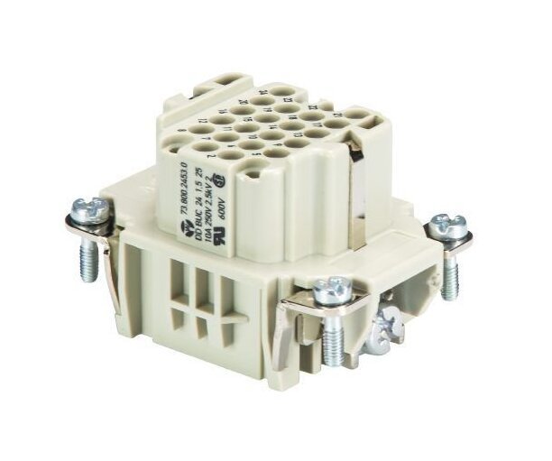 Wieland DD BUC 24 1,5 25 Industrial Connector Insert - Image 1