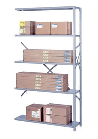 Industrial Shelving Add-On Unit - 48"W x 18"D
