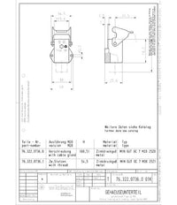 Wieland Bottom MIN GUT GC 7 M20 Multi-Pole Connector Housing