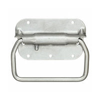 Stainless Steel Round Grip Pull Handles with Mounting Plate
