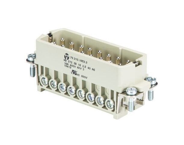 Wieland HD STS 16 Industrial Connector Insert - Image 1